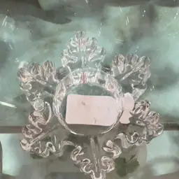 Glass Snow Flake