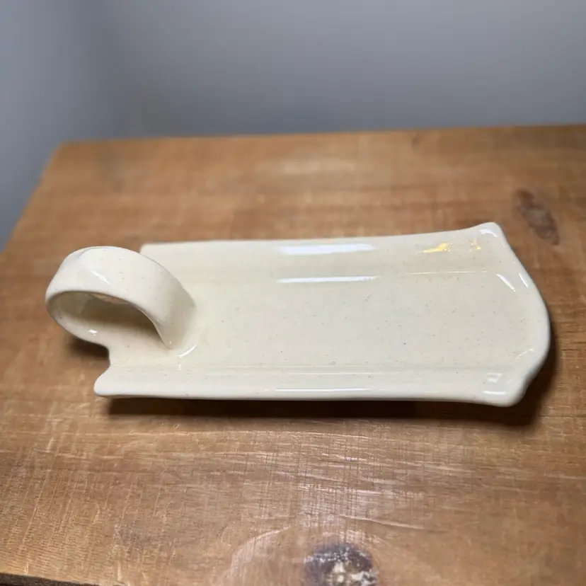 Ceramic Handmade Tray with Loop Handle