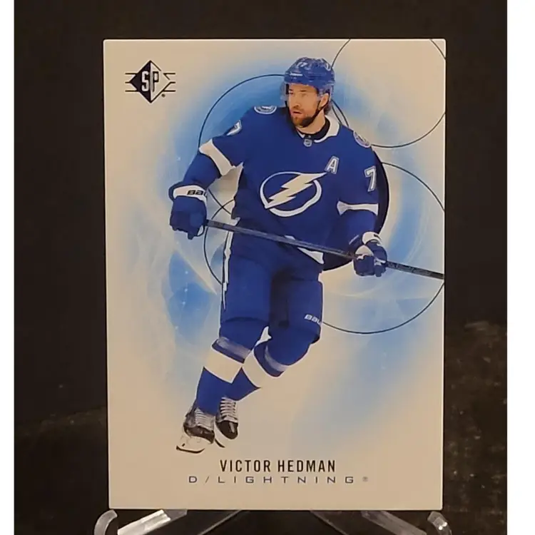 2021/22 Upper Deck Hockey SP Blue Victor Hedman #78