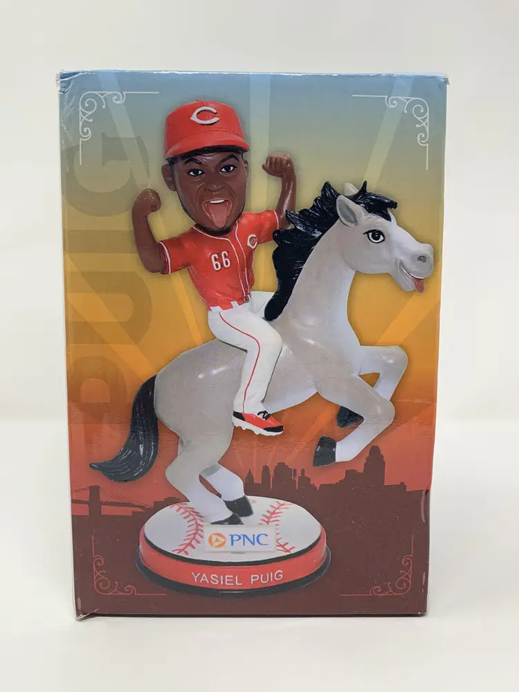 Yasiel Puig Cincinnati Reds Collectible Bobblehead (New/2019)