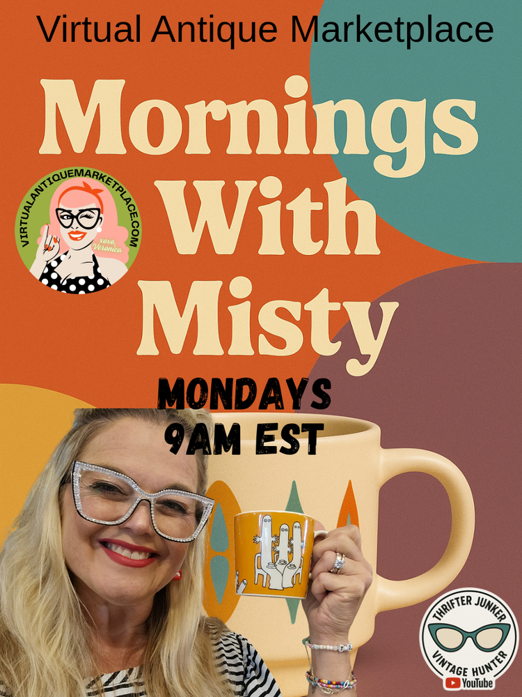 Mornings With Misty: Live Chat & Flea Market Haul