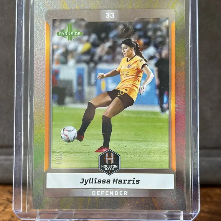Jyllissa Harris, 2025 Parkside NWSL CollectionCollection- Shimmer, Houston Dash, Soccer Card