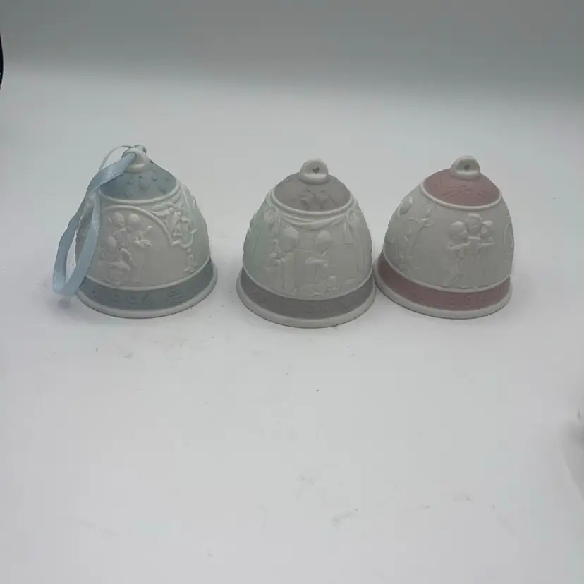 Lladro Bells Set Of 3