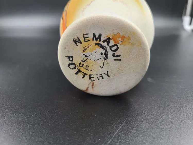 Brown Swirl Nemadji Pottery