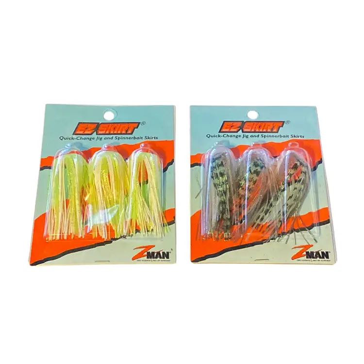 Lot Of 2 Ez Skirt Jig/spinerbait Replacement Skirts