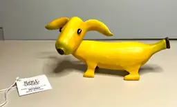 Hard To Find Enesco Home grown Banana Daschund Figurine 2008