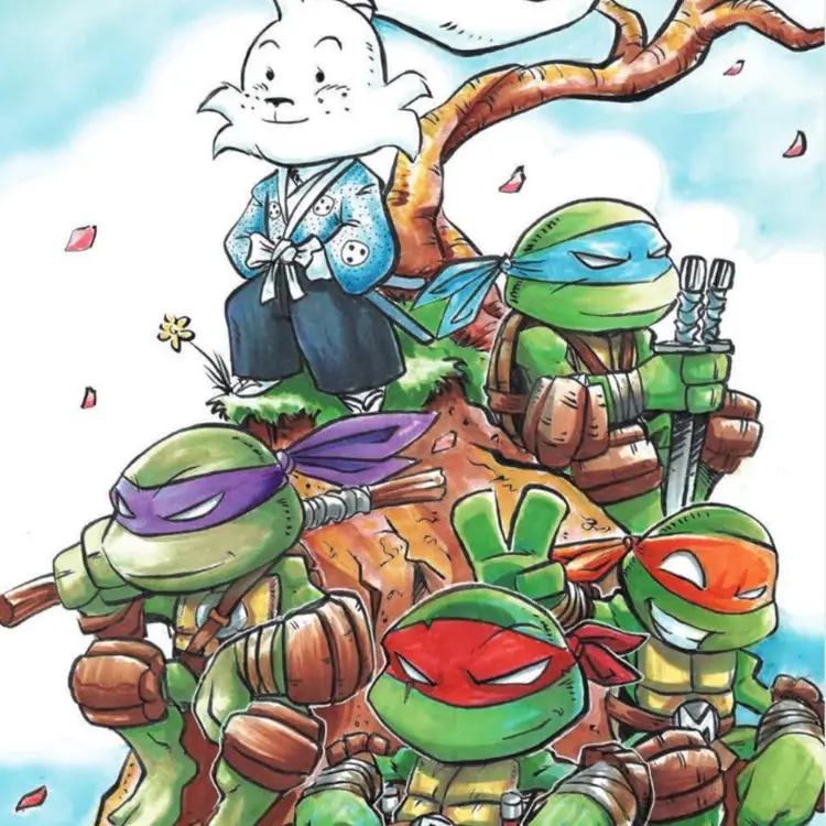 TMNT USAGI #5 Mazz Comics Exclusive