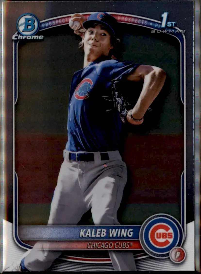 2025 Bowman Draft #BDC-131 Kaleb Wing Chrome - (138) - Chicago Cubs