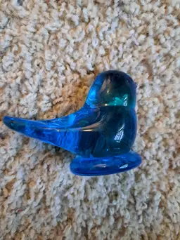 Bluebird of happiness signed leo Ward 1999