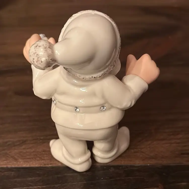 L015. Lenox Happy Dwarf Disney Snow White & the Seven Dwarfs Figurine