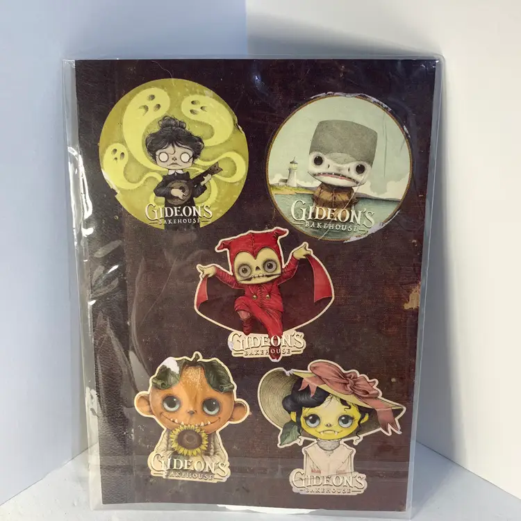 Gideon's Bakehouse Stickers First Edition