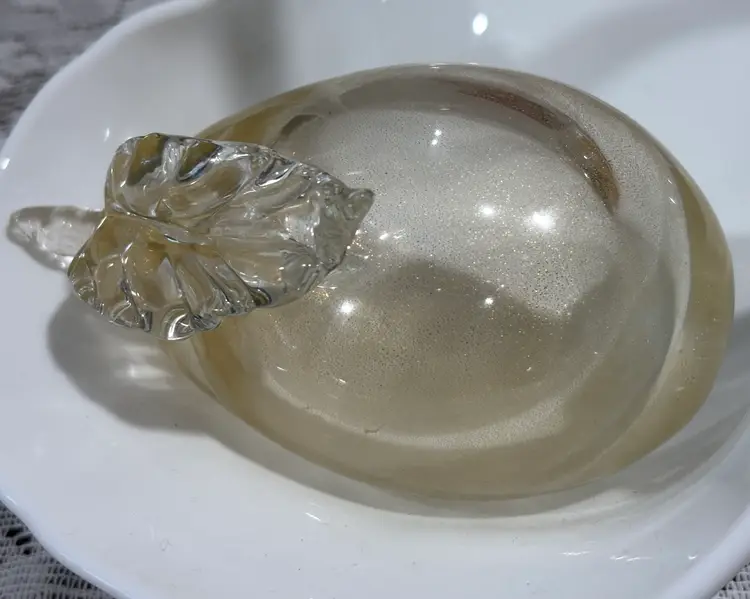 Vintage Murano Glass Pear