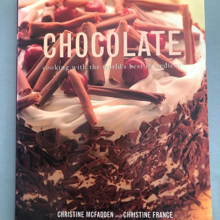 Chocolate Cooking with the World's Best Ingredient Book Christine McFadden