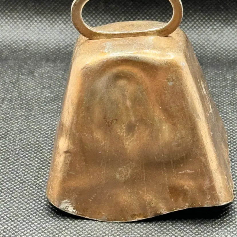 Vintage Small Cow Table Dinner Bell, Unbranded