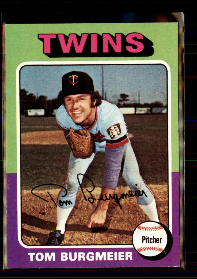 Tom Burgmeier 1975 Topps #478 - Minnesota Twins - (pk1-20)