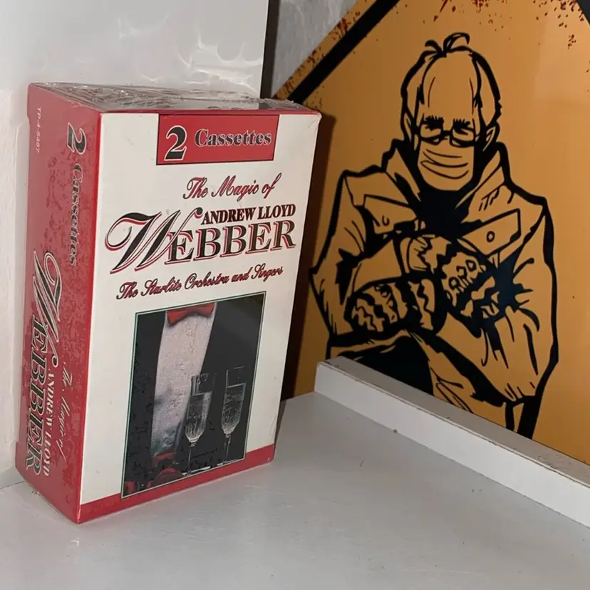 The Magic Of ANDREW LLOYD Webber Cassette Tape Set, Sealed, 2 Pack