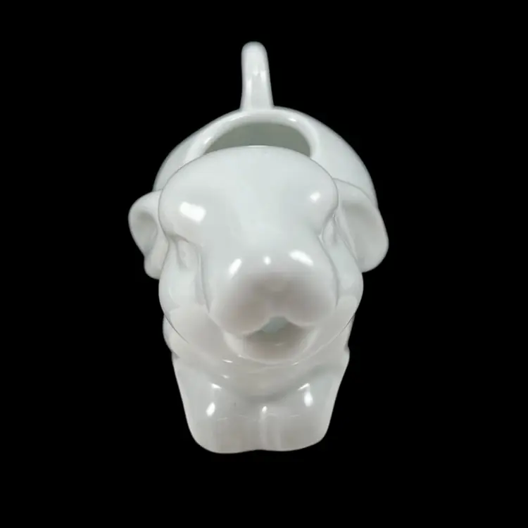 Two’s Company Mini Porcelain Rabbit Creamer #2, Miniature Bunny Creamer, Mini Ceramic Pitcher, Figural Creamer, Coffee Creamer, Tea Creamer, Tea Set Accessories