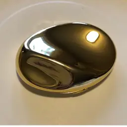 Estee Lauder Knowing Translucent Pressed Powder Gold Tone Mirror Compact