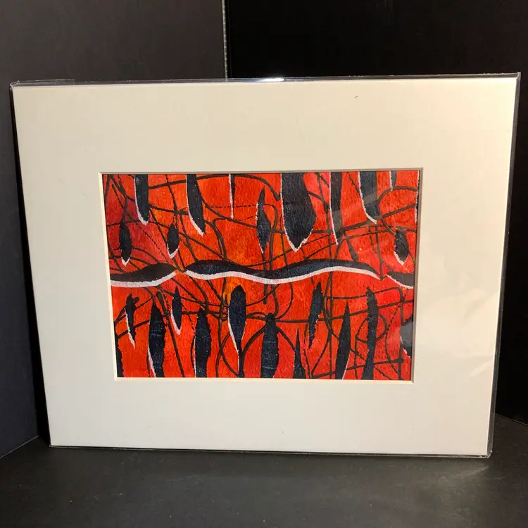 Cynthia Fletcher Original Acrylic "Tropical Banana"