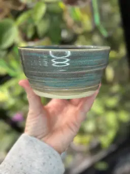 Handmade pot, no drainage 4.75 inch