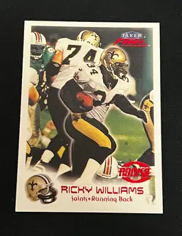 Ricky Williams 1999 Fleer Focus Rookie /2500 #159 RC New Orleans Saints