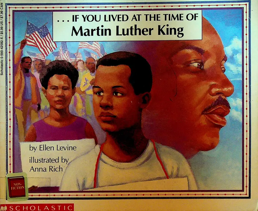If You Lived at the Time of Martin Luther King Jr SC Book