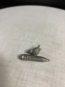 1999 Marjolein Bastin Designer Pewter Pin