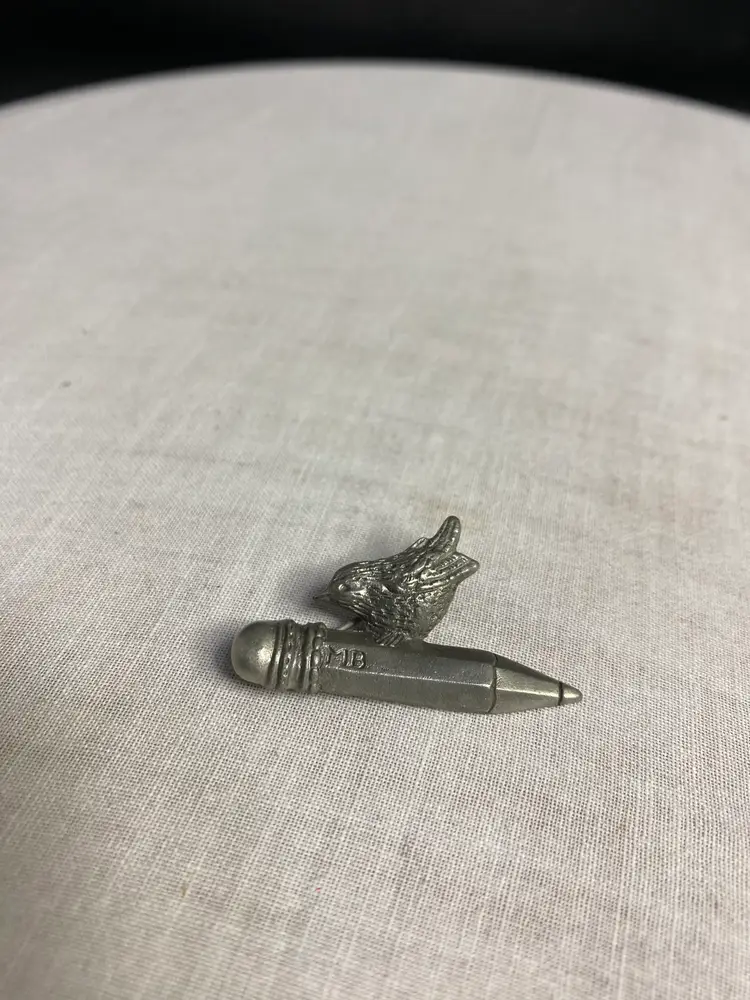 1999 Marjolein Bastin Designer Pewter Pin