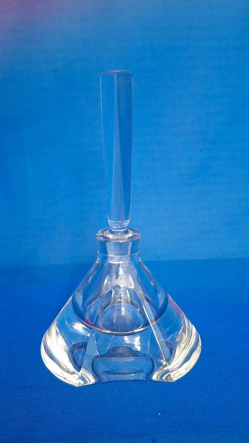 Vintage Mikasa Gemini Crystal Perfume Bottle