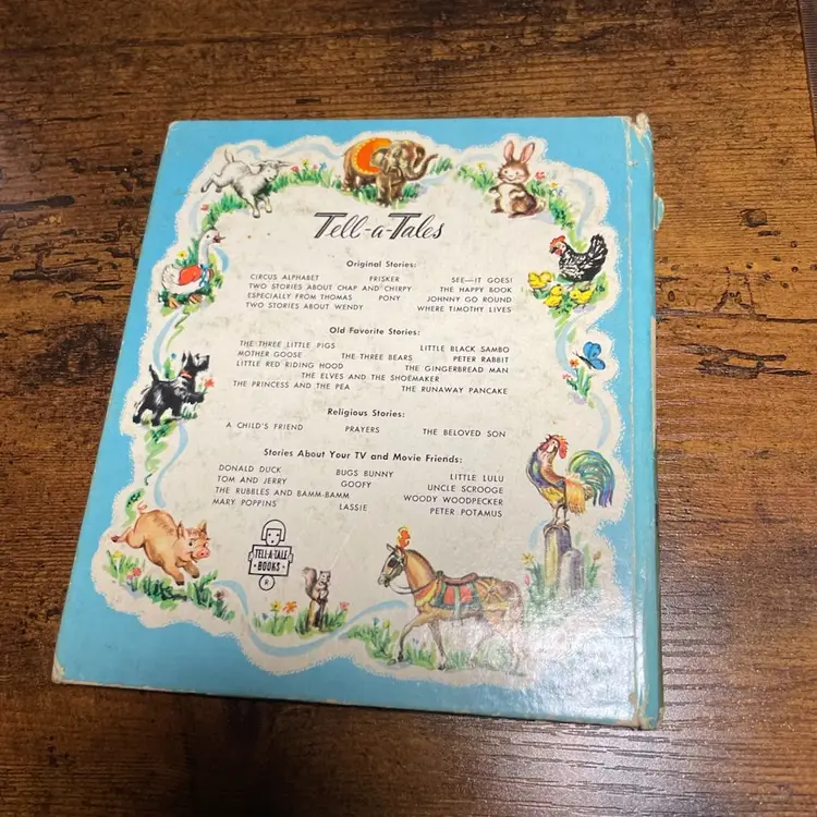 Vintage The Gingerbread Man Book