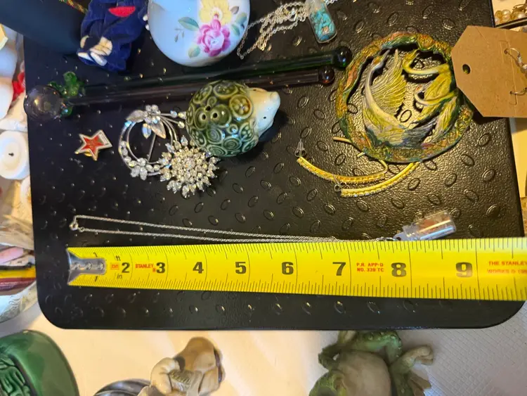 Necklace With A Hanging Pentand