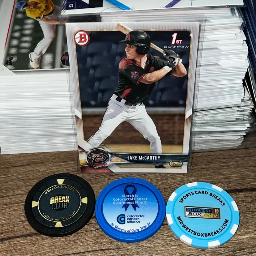 Jake McCarthy 
2018 1st Bowman 
Arizona Diamondbacks