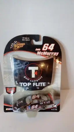 2005 Jamie McMurray #64 Top Flite Golf Company 1:64 Winner's Circle Hood Diecast