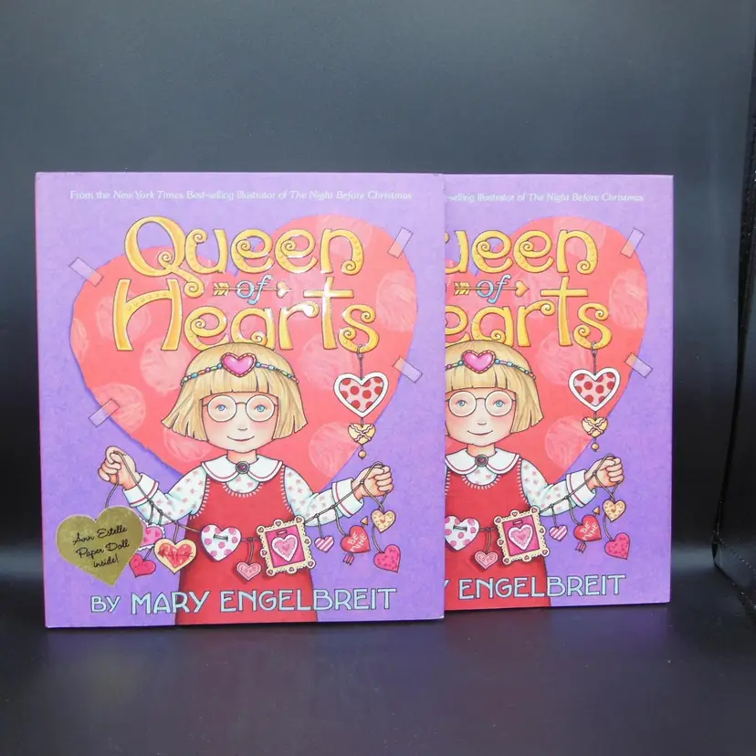 Vintage New Old Stock, Mary Engelbreit Book, QUEEN OF HEARTS