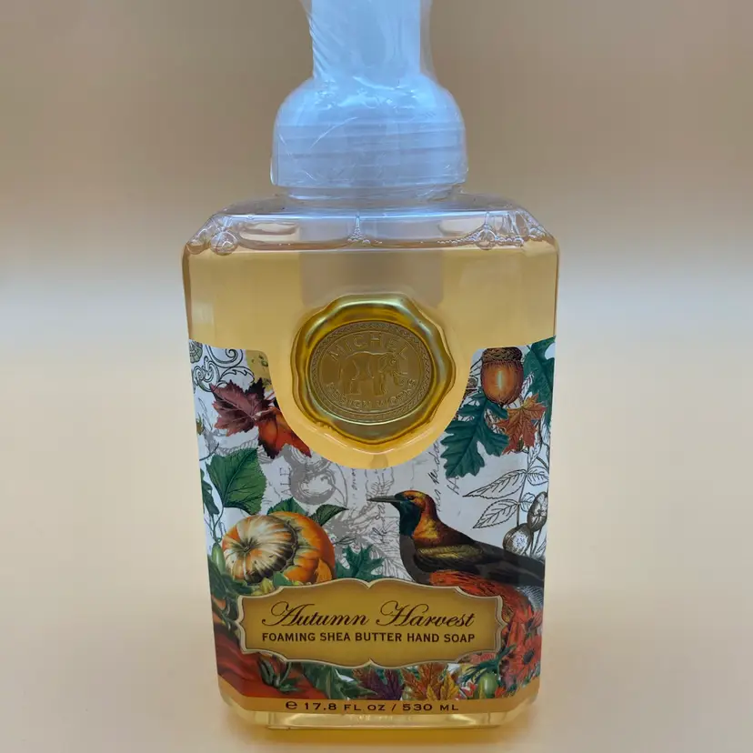 Michel Design Works Autumn Harvest Scented Foaming Shea Butter Hand Soap -Sealed