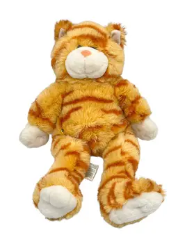 Vintage Build A Bear Orange Tabby Striped Kitty Cat Tall 16" BAB "No Sound"