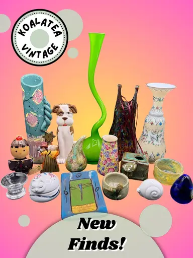 NEW Glass & Pottery Finds! w/ Koalatea Vintage 🐨