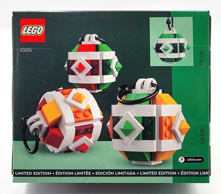 LEGO Holiday & Event: Christmas Decor Set 40604, sealed set