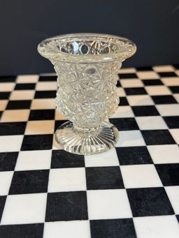 LE Smith Hobstar & Hexagon Toothpick Holder