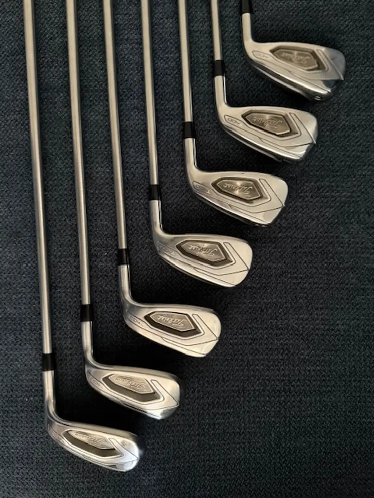 #01 Titleist T400 6-PW, 43 degree, and 49 degree (7 irons) - MOTIVATED SELLER
