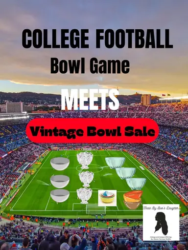 College “Bowl” Game-All Bowl Sale