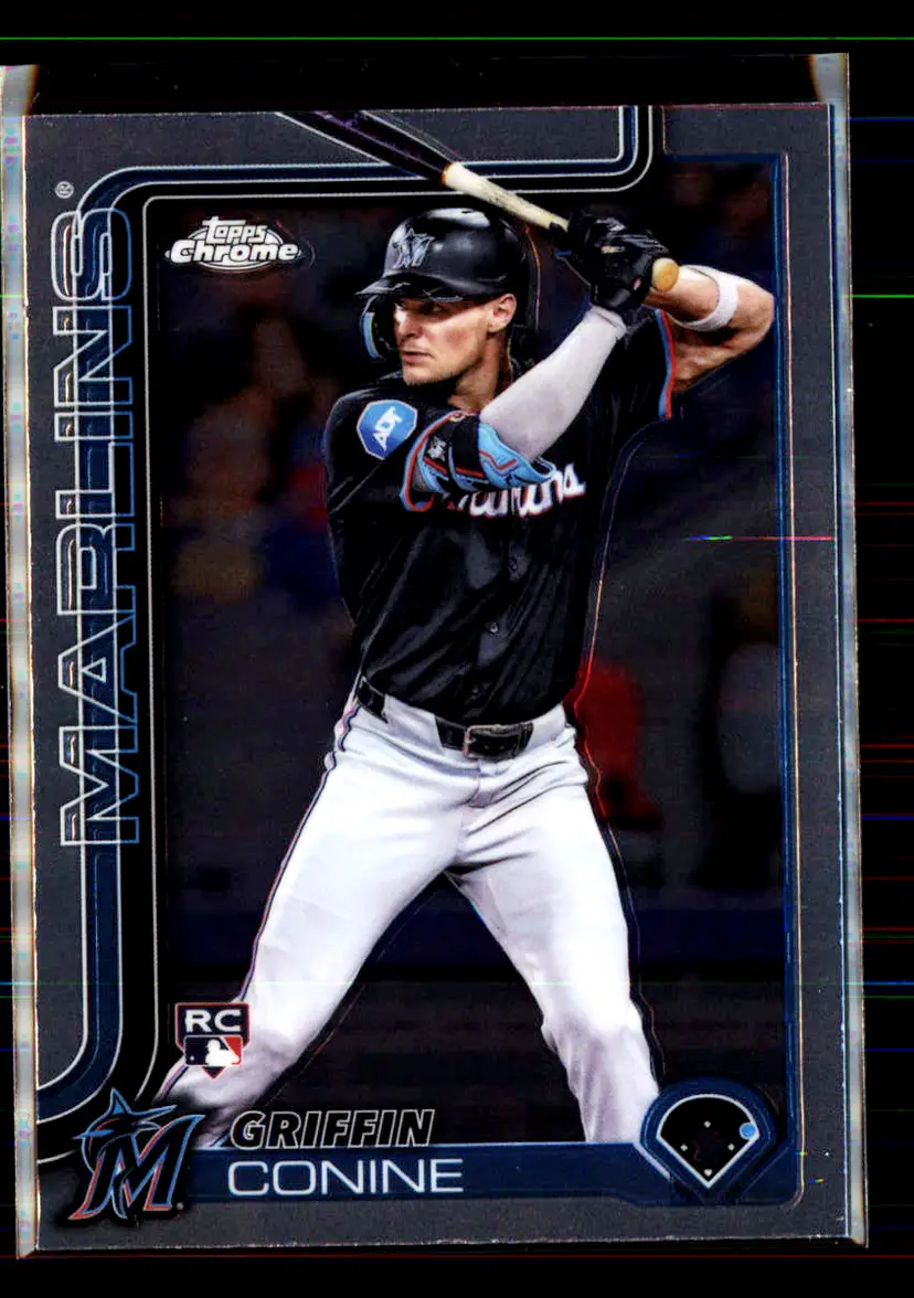 Griffin Conine 2025 Topps Chrome #86 - (113) - Miami Marlins