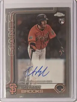 2025 Topps Chrome Trenton Brooks RC Auto