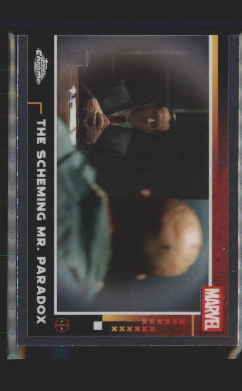 The Scheming Mr. Paradox 2025 Topps Chrome Marvel Deadpool #56 - (140) -