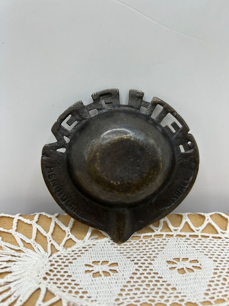 Bethlehem Brass Ashtray.   Israel 3 1/2x 3 3/4 no condition issues