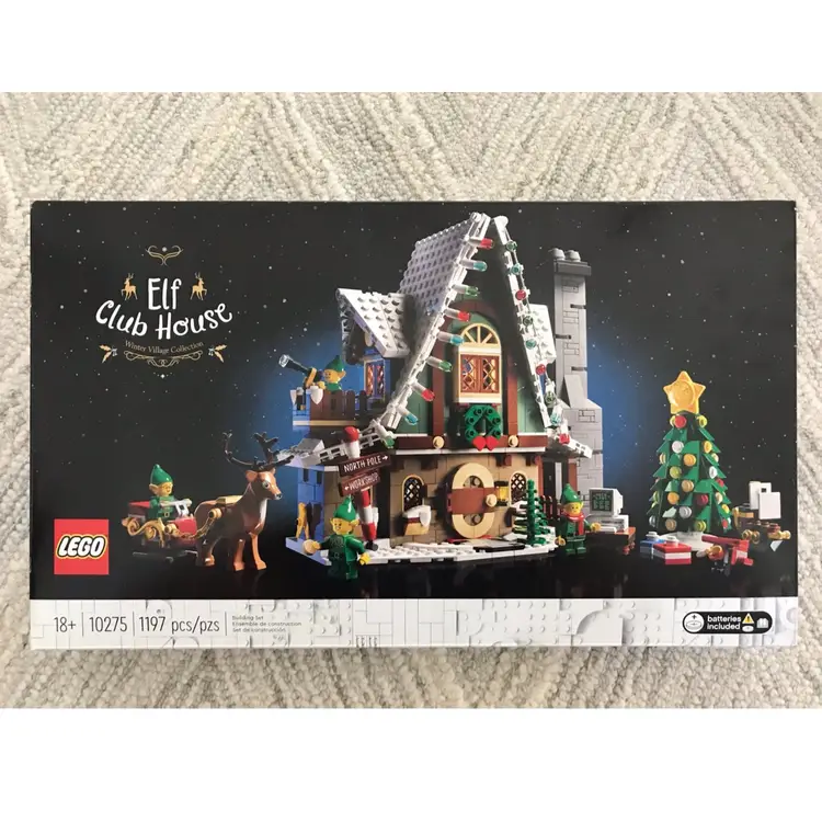 LEGO Icons 10275 Elf Club House. BRAND NEW/SEALED/IN HANDS