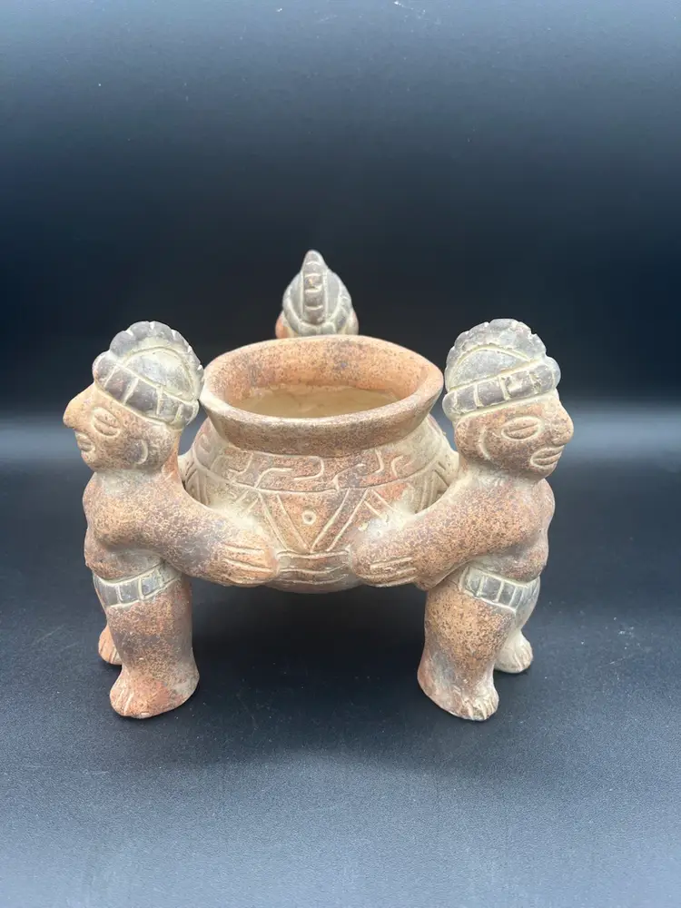 Pre-Colombian Style Ritual Incense Burner Mexico