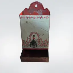 Wall Mount Match Box Holder