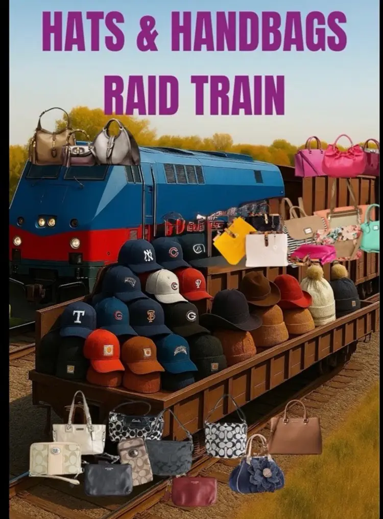 Raid Train Hats And Bags 