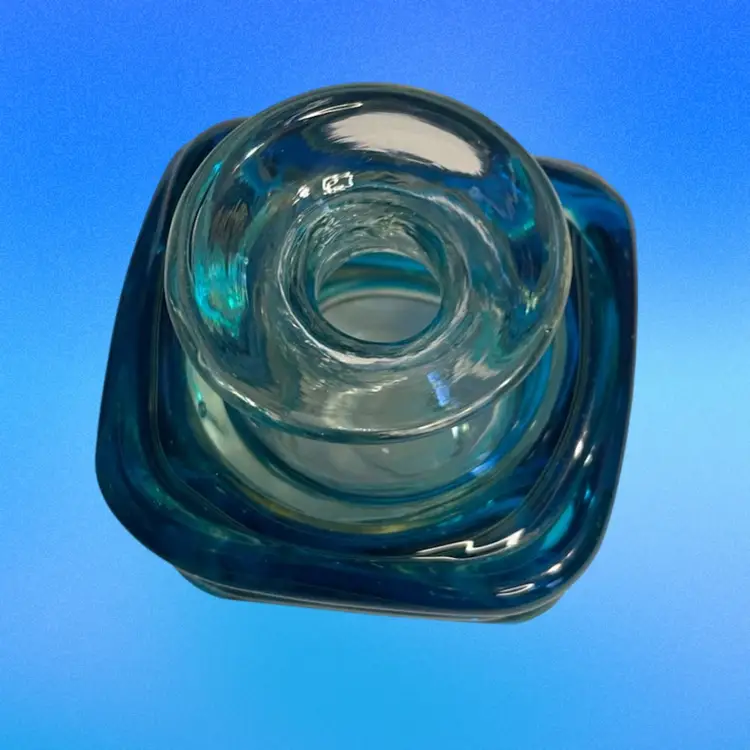 Michael Harris  Mdina Art Glass Vase 1968 Signed